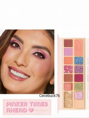 🌺Too Faced Pinker Times Ahead Eyeshadow Palette